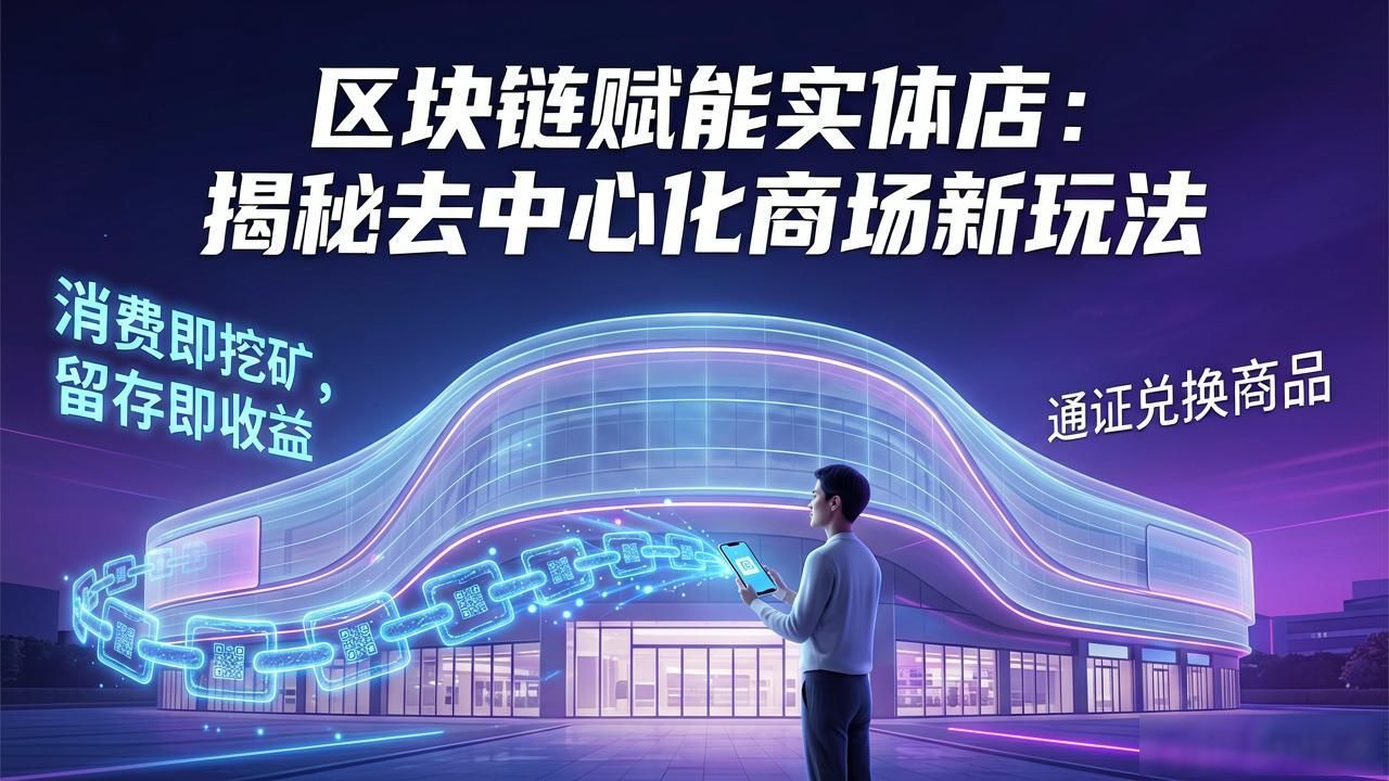 区块链赋能实体店：揭秘去中心化商场新玩法