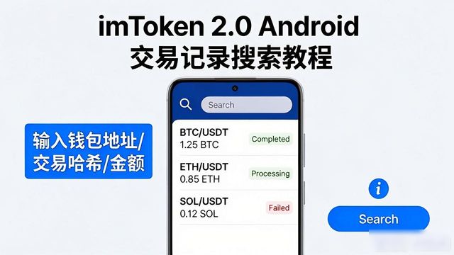 imToken 2.0安卓查交易记录教程