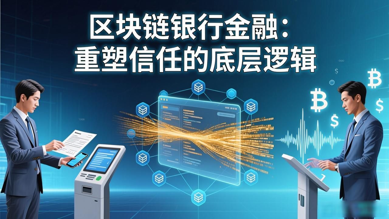 区块链银行金融：重塑信任的底层逻辑