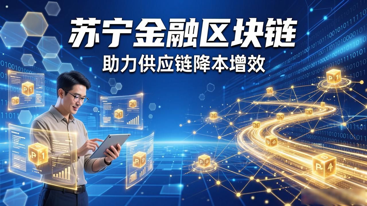 苏宁金融区块链怎么用？助力供应链降本增效实战解析