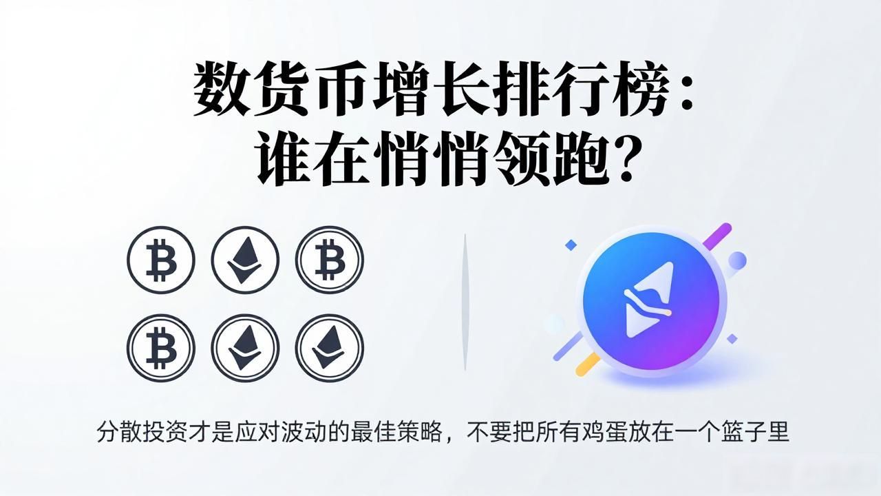 数字货币增长排行榜：谁在悄悄领跑？