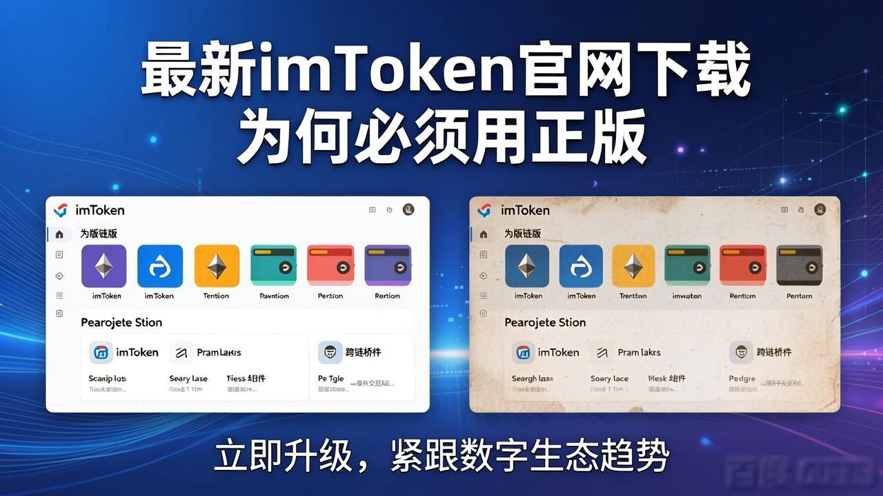 最新imToken官网下载 为何必须用正版