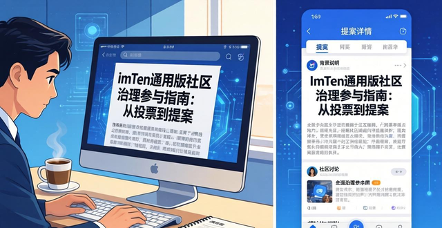 imToken通用版社区治理代币投票权_如何通过imToken通用版参与社区治理？_参与imToken治理提案决策流程