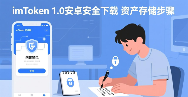 imToken 1.0安卓安全下载 资产存储步骤