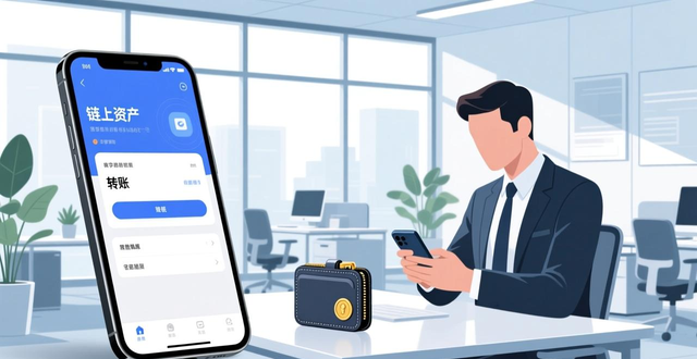 用imToken手机App随时随地查链上资产、转账，提升工作效率