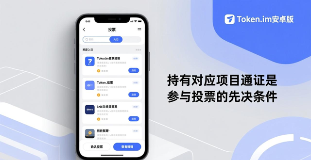 Token.im安卓版怎么参与投票治理？手把手教你用通证投票，增强社区参与感