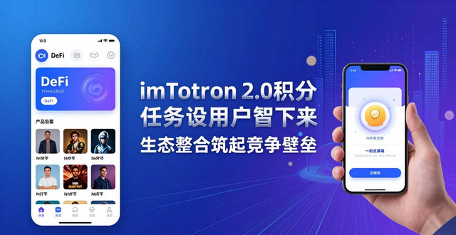 imToken 2.0积分任务让用户留下来 生态整合筑起竞争壁垒